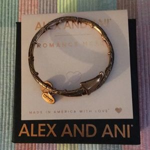 Alex and ani arrow wrap in rose gold